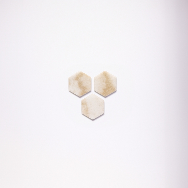 Hexagon mosaic tiles