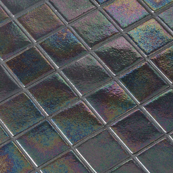Mosaic Tile Iridescent Ebano - Ezarri
