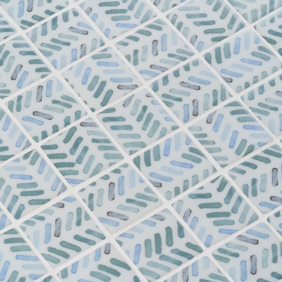 Mosaic Aquarelle Strokes - Ezarri