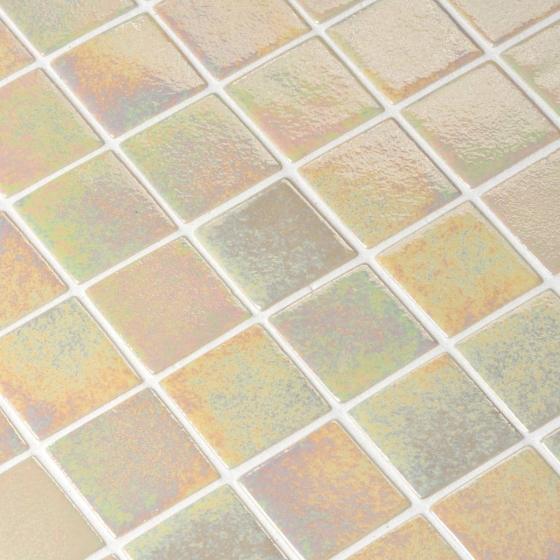 Mosaico Iridescent Marfil - Ezarri