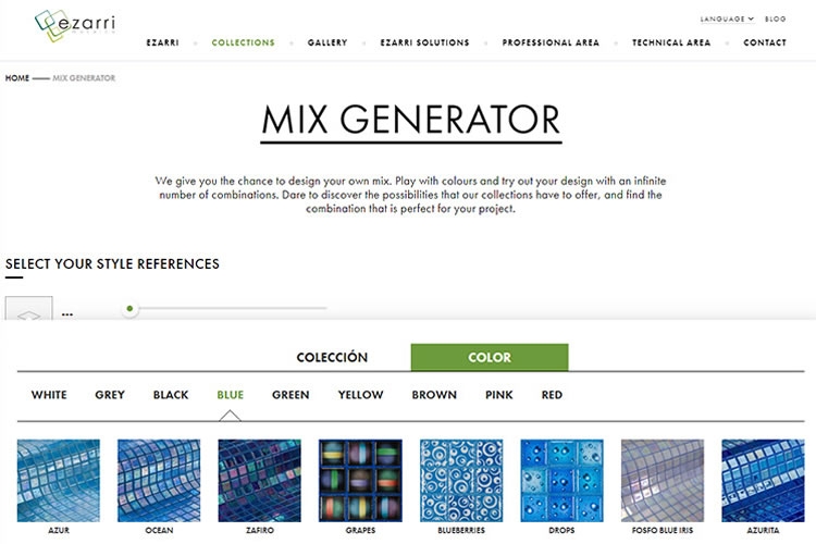 Mix Generator by Colours