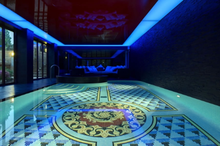 impression numérique sur mosaïque d’ezarri