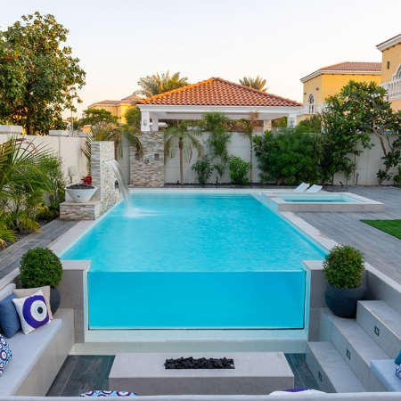 A pearl of white tile in Dubai