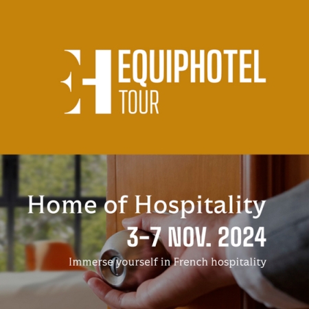 We will be at EquipHotel: The leading event in the hospitality industry