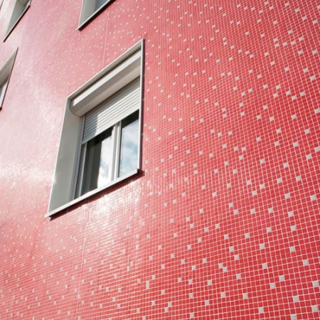 Mosaicos para fachadas: qué materiales elegir