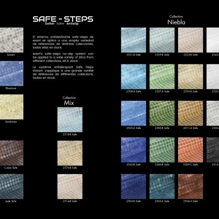 SAFE STEPS: EL NUEVO SISTEMA DE MOSAICO ANTIDESLIZANTE DE EZARRI