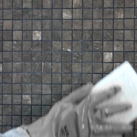 Cleaning epoxy grout residue from Ezarri mosaics