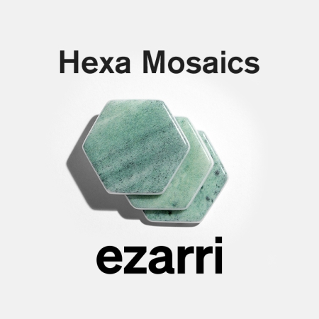 Hexagon Mosaic Tiles: Hexa Collection